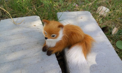 Realistic Fur Fox Plush