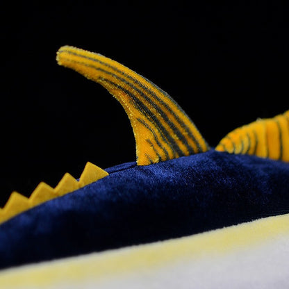 Yellowfin tuna plush toy