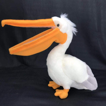 Long-Beaked Personality Bird Plush Doll Dipping Fish Pelican Plush Toy