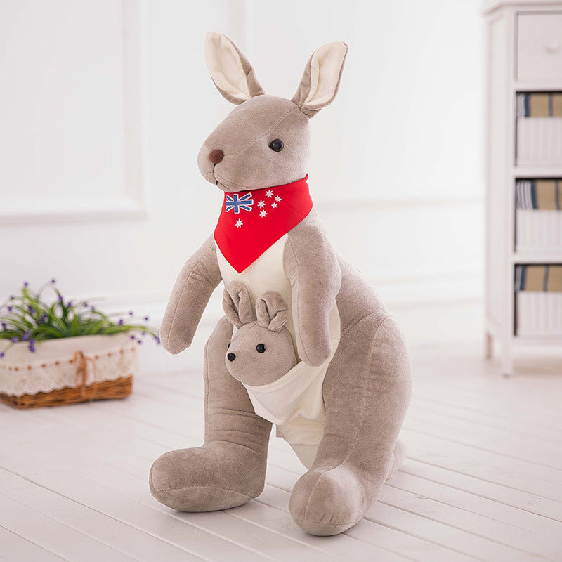 Mother And Child Kangaroo Doll Plush Toy