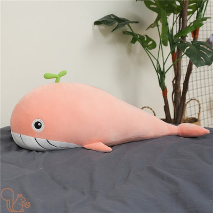 Whale plush toy