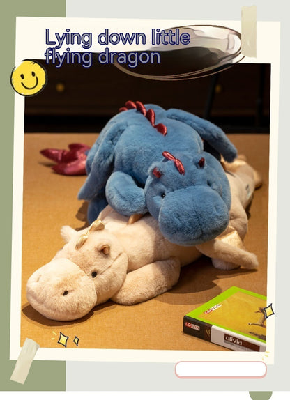 Winged Dragon Plush – Giant Cozy Dino Sleep Companion