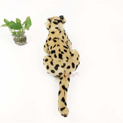 Cheetah Panther Jungle Animal Stuffed Plush Kids Toy Home Sofa Decor