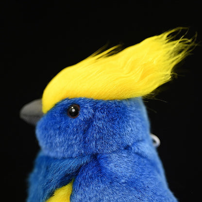 Coronet Bird Doll Simulation Plush Toy Pendant