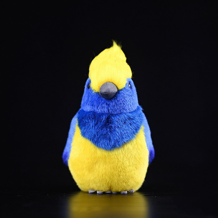 Coronet Bird Doll Simulation Plush Toy Pendant