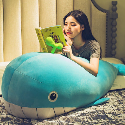 Whale plush toy