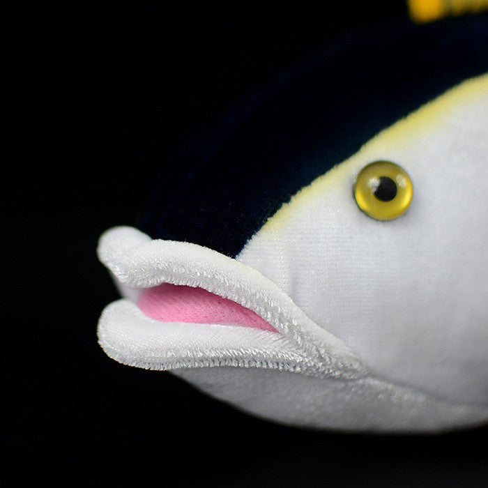 Yellowfin tuna plush toy