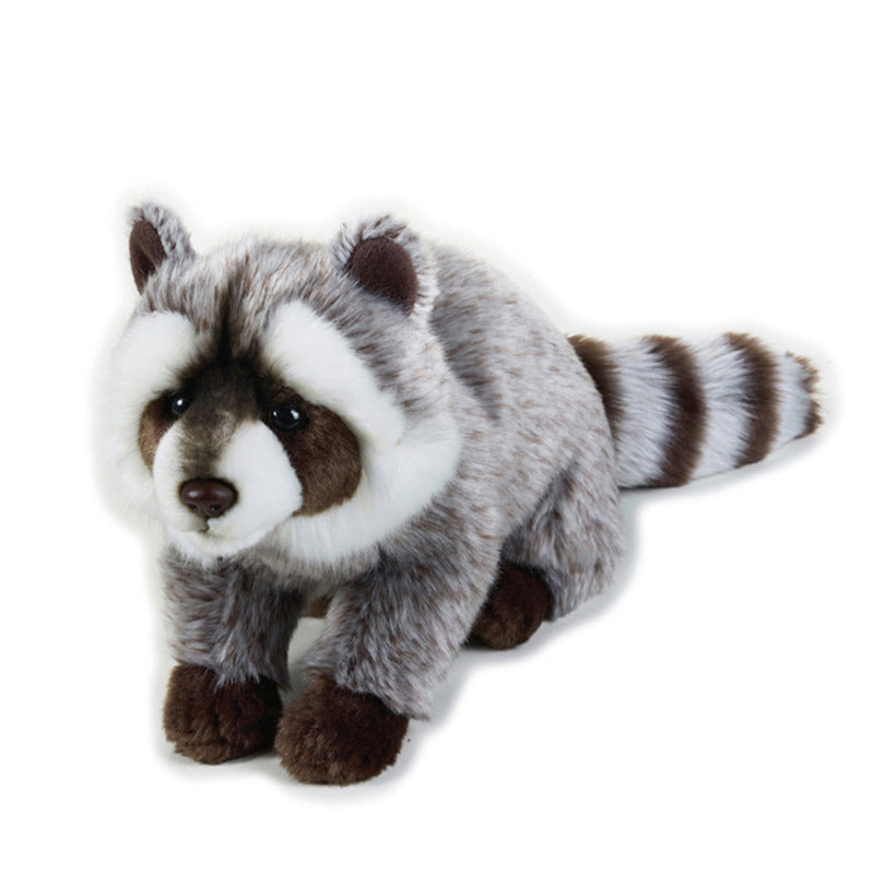 Raccoon simulation animal OEM custom plush doll