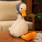 Flying Goose Plush Doll Wings Moving Creative Doll Couple Big White Geese