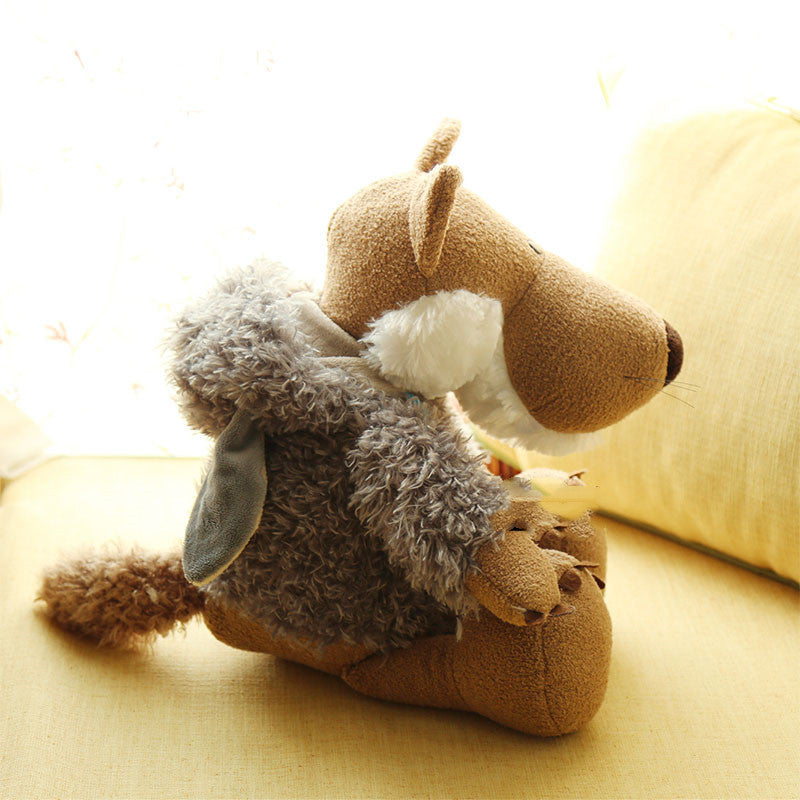 Stuffed Toy With PP Cotton Stuffed Wolf Doll