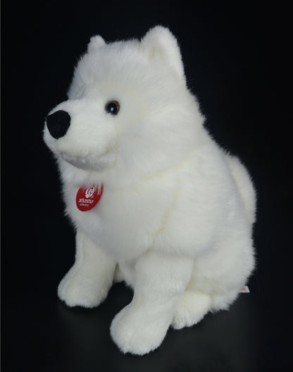 Samoye Dog Plush Toy Simulation Animal