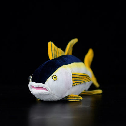 Yellowfin tuna plush toy