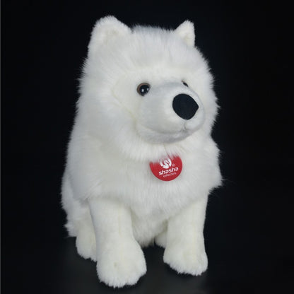 Samoye Dog Plush Toy Simulation Animal