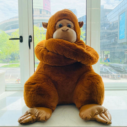 Orangutan Plush Doll Naughty Monkey Plush Toy