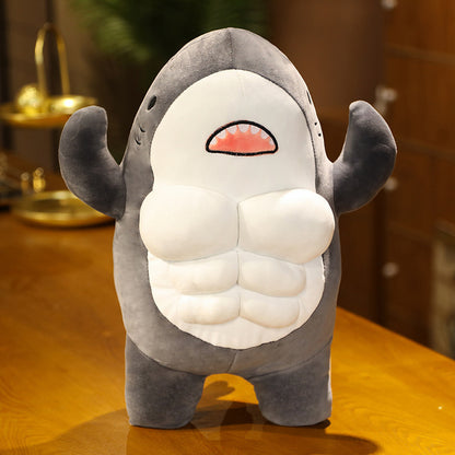 Plush Muscular Male Doll Cute Boyfriend Force