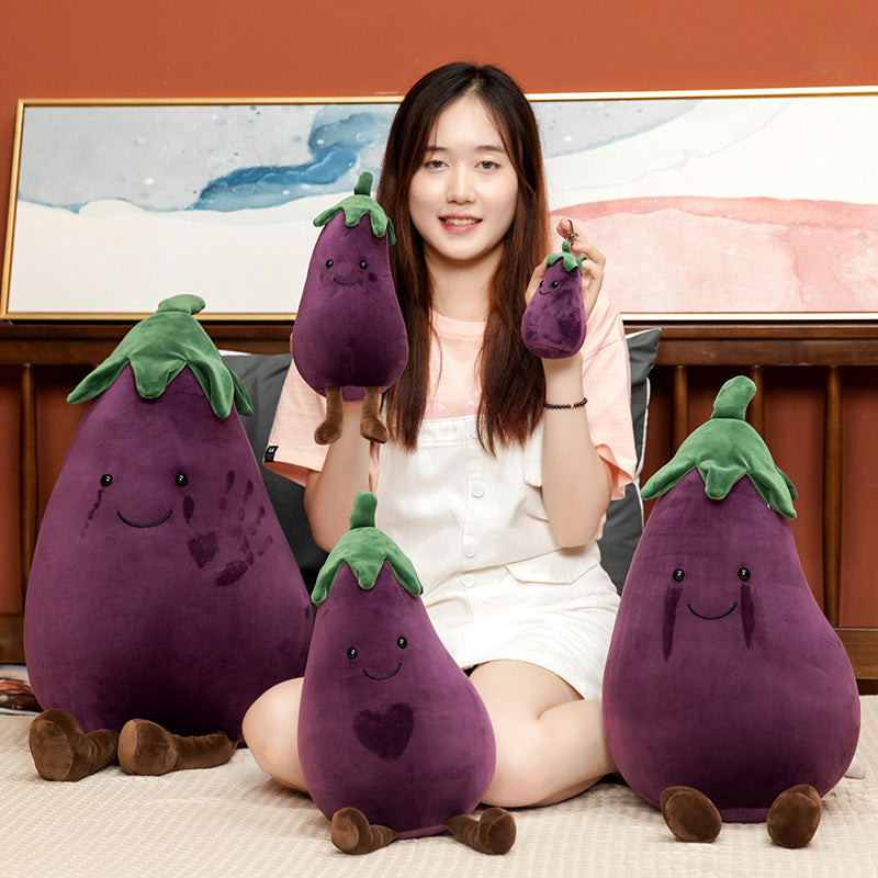 Fashion Creative Purple Eggplant Doll Cartoon