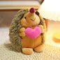 Hedgehog Plush With Cute Little Hedgehog Simulation Doll