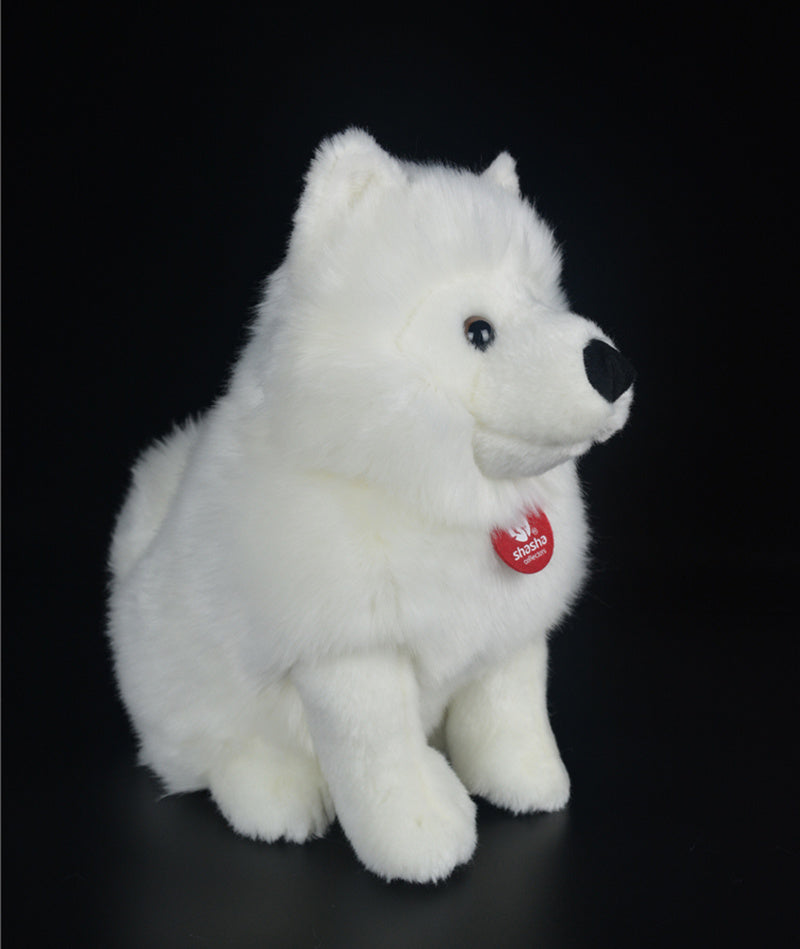 Samoye Dog Plush Toy Simulation Animal