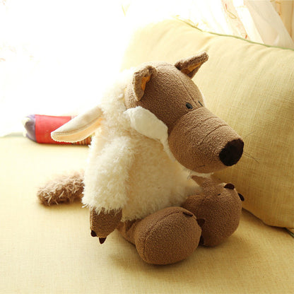 Stuffed Toy With PP Cotton Stuffed Wolf Doll