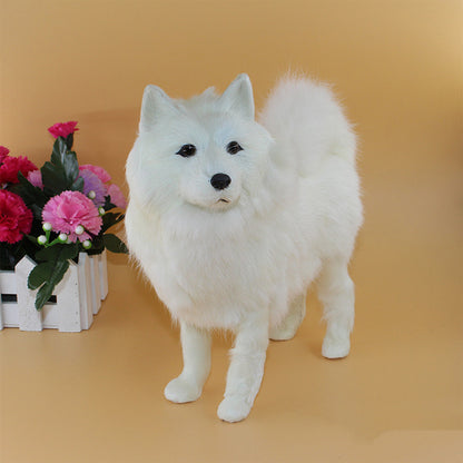 Dog Samoye Plush Toy