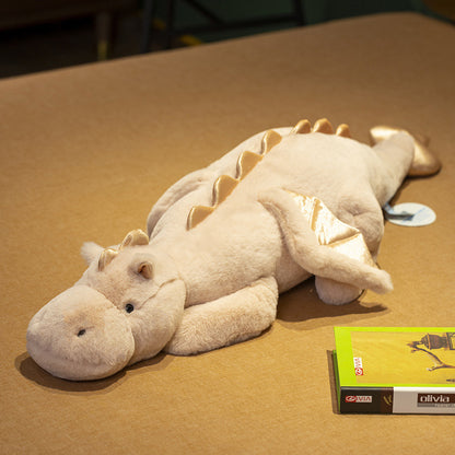 Winged Dragon Plush – Giant Cozy Dino Sleep Companion