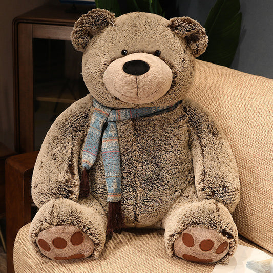 Big Brown Hug Bear Doll Plush Toy