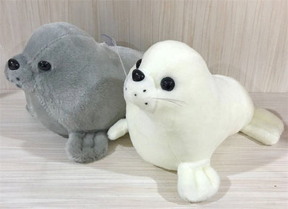 Seal-shaped Plush Toy Marine Doll