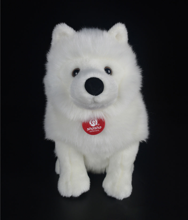 Samoye Dog Plush Toy Simulation Animal