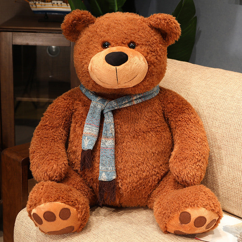 Big Brown Hug Bear Doll Plush Toy